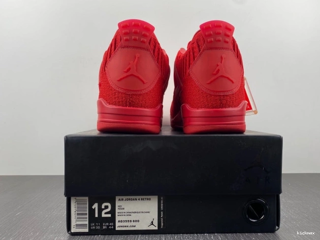 Cheap MAX Red 4 Flyknit Jordan AQ3559-600 Retro 0703